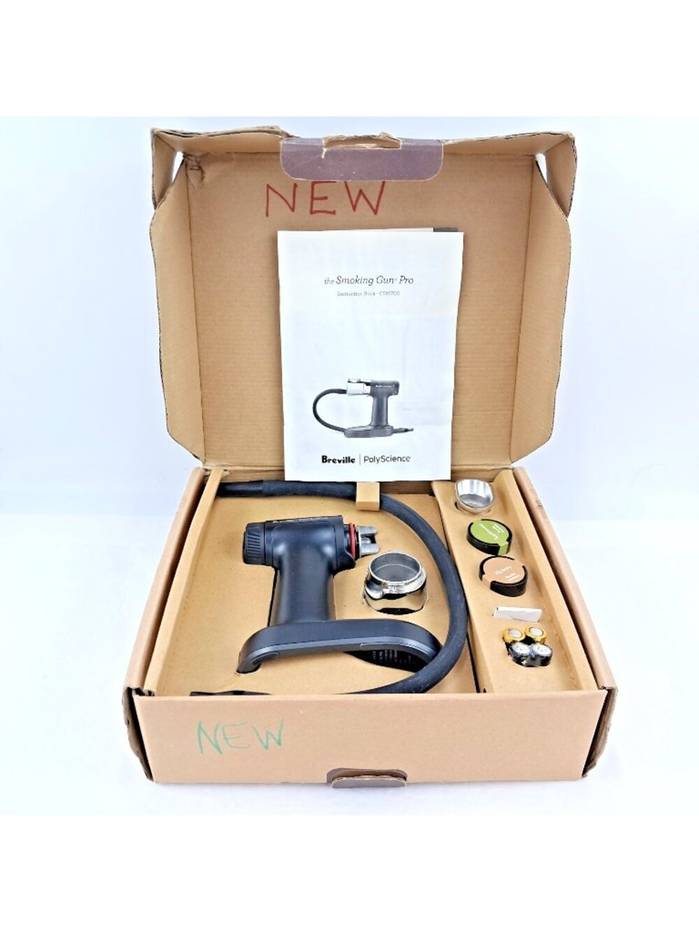 Breville PolyScience CSM700PSS  The Smoking Gun Pro Commercial Smoke Infuser